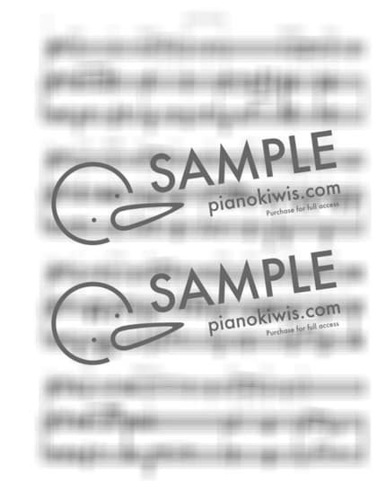 악보 > 내 맘이 낙심되며 '300장' / 3단악보 - J. B. Evans · 찬송가 by 나건반 악보 이미지-3