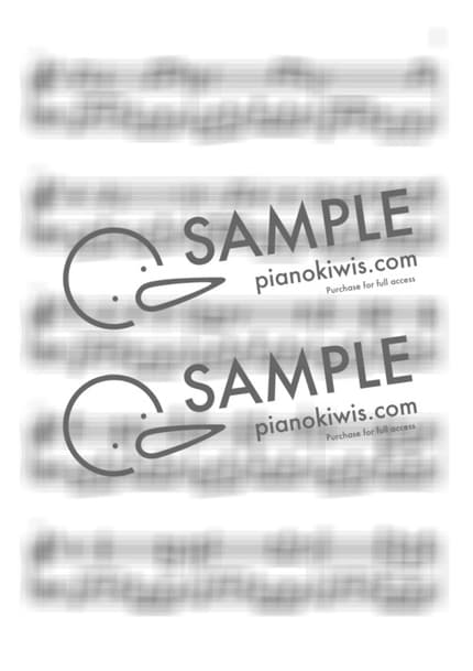 Score > Saraba - ATAMAm'MA OP by 강아지똥 Sheet music image-2