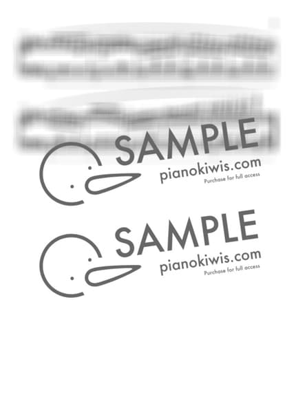 楽譜 > ワルツ 第7番 / 中級 - ショパン (F. Chopin) by PianoKiwis 楽譜画像-2