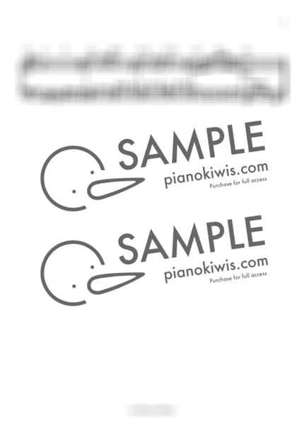 악보 > 바다가 보이는 마을 (海の見える街) / 아련한 느낌,쉬움 - 히사이시 조 · 마녀 배달부 키키 OST by 주키플리(jookiiply) 악보 이미지-2