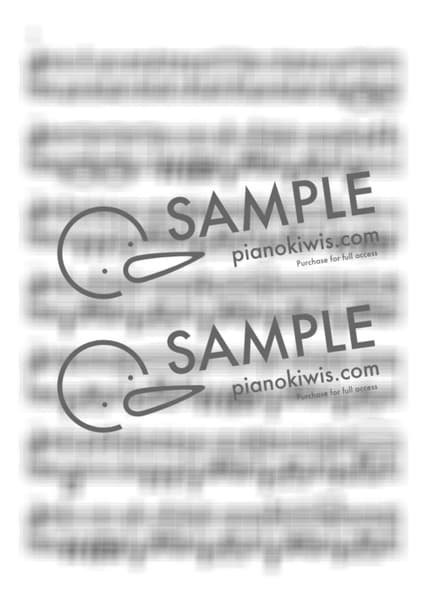 Score > Sunny - Yorushika · Frieren: Beyond Journey's End OP by marasy love Sheet music image-3