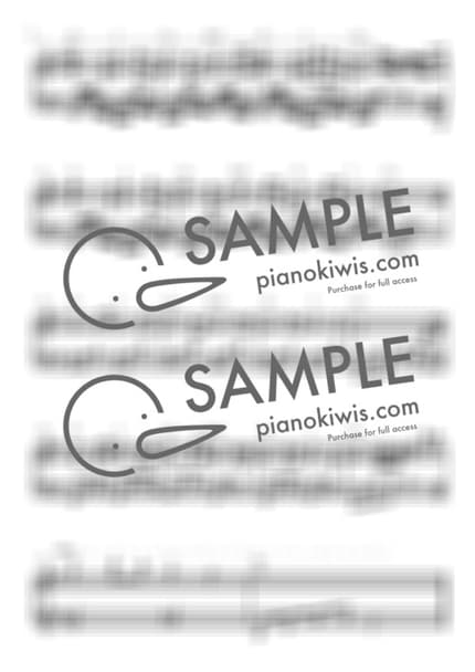 Score > Affections Touching Across Time / 주제곡 - Kaoru Wada · InuYasha OST by 주키플리(jookiiply) Sheet music image-1