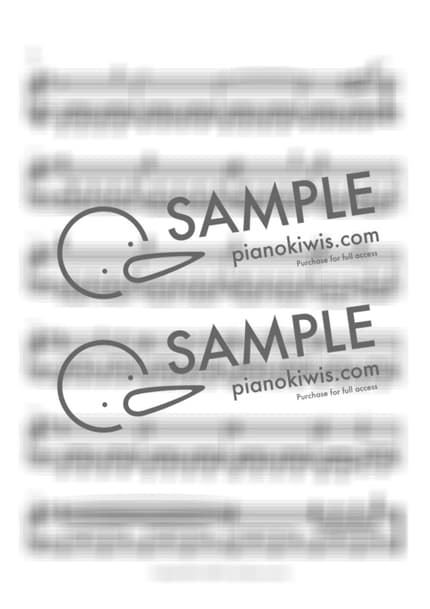 악보 > 듣던 그대로의 남자친구 (言われるがままの彼氏くん) - 카메다 세이지 · 오늘 밤, 세계에서 이 사랑이 사라진다 해도 OST by 오늘피아노 악보 이미지-1