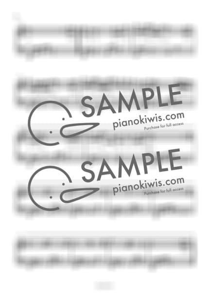 Score > A Flower / 다장조 - Jeong Milla by 라니스코어 Sheet music image-1