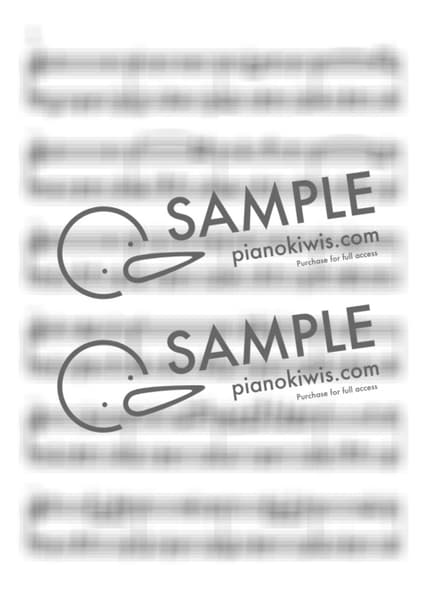 Score > Nocturne Op.9 No.2 (Bossa Nova Ver.) / Easy - F. Chopin, PianoKiwis by PianoKiwis Sheet music image-1