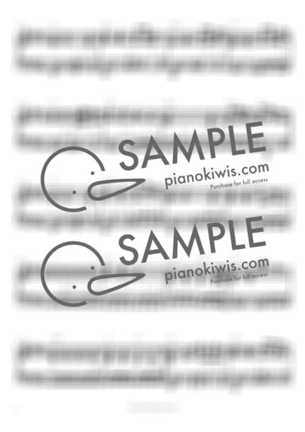 Score > Blue Whale / 피아노 반주 - YB by 피아노정류장 Sheet music image-3