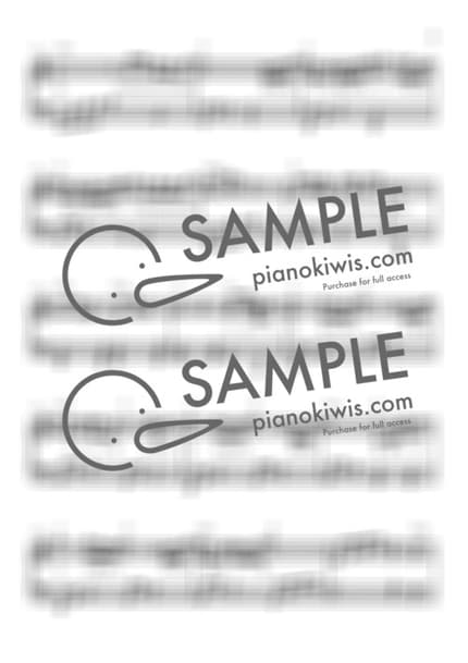 Score > Untitled, 2014 / 다장조 - G-DRAGON by 라니스코어 Sheet music image-2