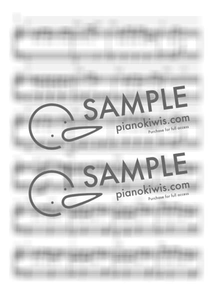 Score > Maru is a Puppy / 다장조 - HAEWON · Maru is a Puppy OST by 라니스코어 Sheet music image-1