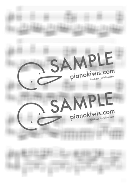 Score > Kamado Tanjiro no Uta / Advanced - Go Shiina · Demon Slayer OST by 핑크피아노 PINKPIANO Sheet music image-4