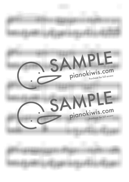 Score > Cherry Blossom Ending - Busker Busker by KeyNomad Sheet music image-2