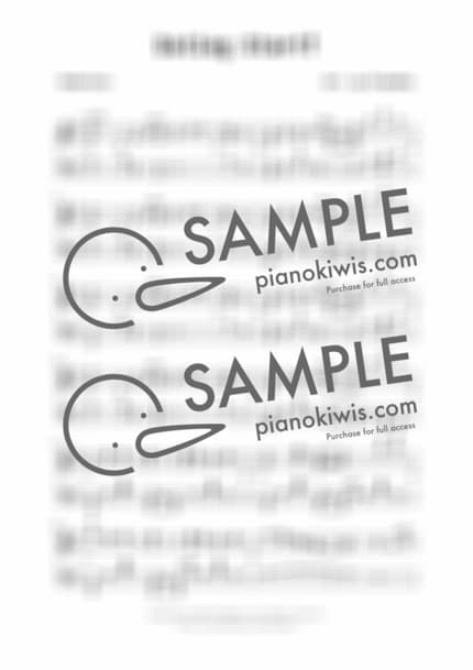 악보 > Dating Start! - Toby Fox · 언더테일 OST by 피아노박스 PianoBox 악보 이미지-2