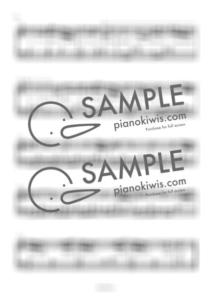 Score > Blue & Grey / 다장조 - BTS by 라니스코어 Sheet music image-3