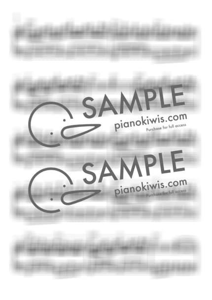 Score > Flower Dance / 다장조 - DJ Okawari by 라니스코어 Sheet music image-3