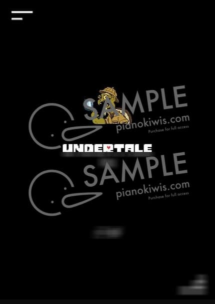 Score > Shop - Toby Fox · UNDERTALE OST by 피아노박스 PianoBox Sheet music image-0