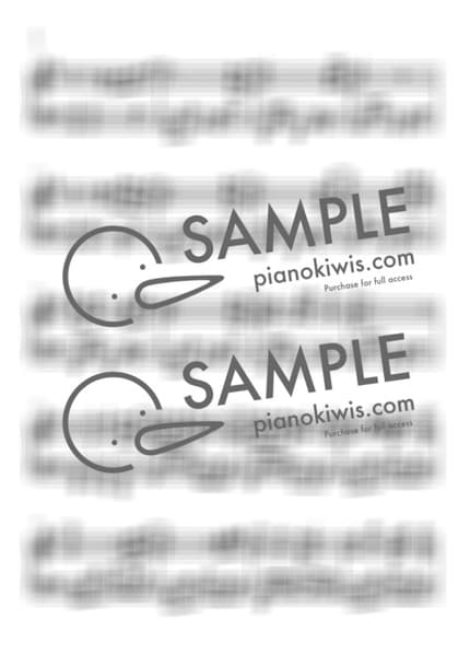 Score > White Dog with White Heart - Lee Soo Young · White Dog with White Heart OP by 강아지똥 Sheet music image-1