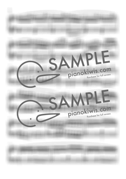 Score > Piano Sonata No.18 / 1st Mov. - W. A. Mozart by PianoKiwis Sheet music image-1