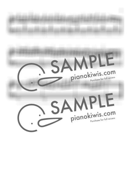 楽譜 > Resolver / 初級 - 吉俣 良 · 空から降る一億の星 OST by PianoKiwis 楽譜画像-2