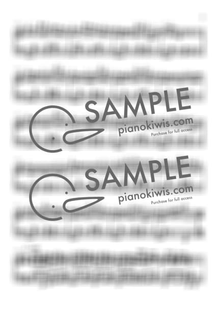 악보 > 작은별 변주곡 (재즈 왈츠 버전) / 고급 - 모차르트 (W. A. Mozart), 피아노키위즈 by 피아노키위즈 악보 이미지-2