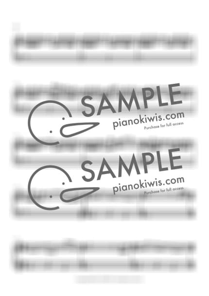 Score > Date 2 - RADWIMPS · your name. OST by 오늘피아노 Sheet music image-1