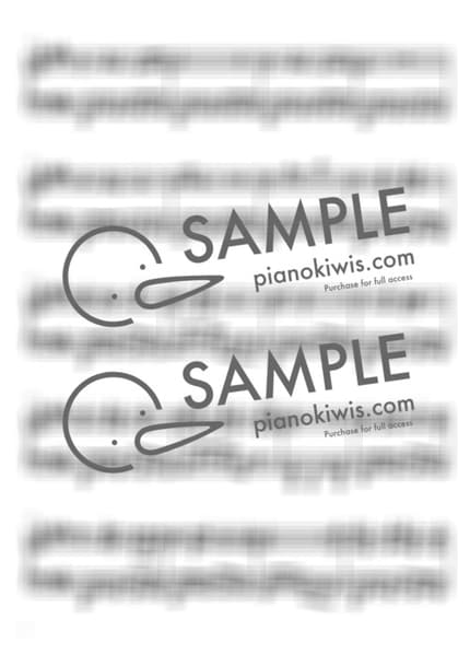 Score > Tell me Tell me - School's Ghost Stories ED by 강아지똥 Sheet music image-1