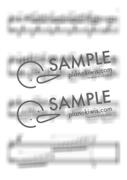 악보 > 꽃날 / 고급 악보 - 서웅석 · 황진이 OST by My Favorite Piano 악보 이미지-2