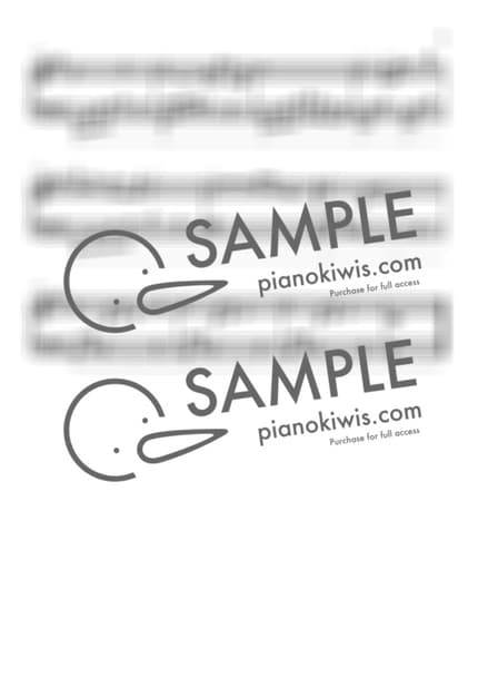 악보 > 히로시의 회상 (ひろしの回想) / 중급 - 짱구는 못말려 OST by 피아노키위즈 악보 이미지-2