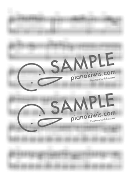 악보 > Hype Boy / 다장조 - NewJeans by 라니스코어 악보 이미지-1