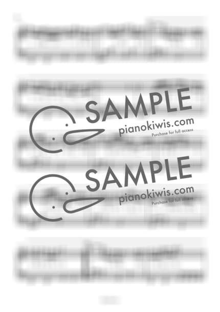 Score > DrunKen Confession / 다장조 - Kim Min Seok by 라니스코어 Sheet music image-1