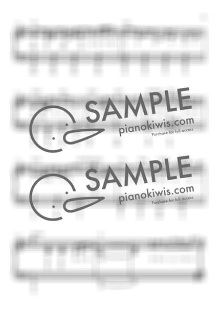 Score > Coming Of Age Story / Intermediate - LEE MU JIN by My Favorite Piano Sheet music image-4