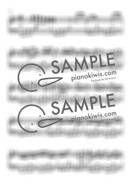 악보 > Spring / 고급 악보 - 히사이시 조 by My Favorite Piano 악보 이미지-1