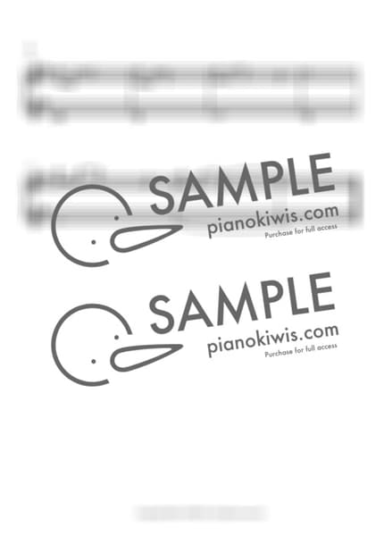 Score > Nanmaimo Nanmaimo - Seiji Kameda · Even If This Love Disappears from the World Tonight OST by 오늘피아노 Sheet music image-1