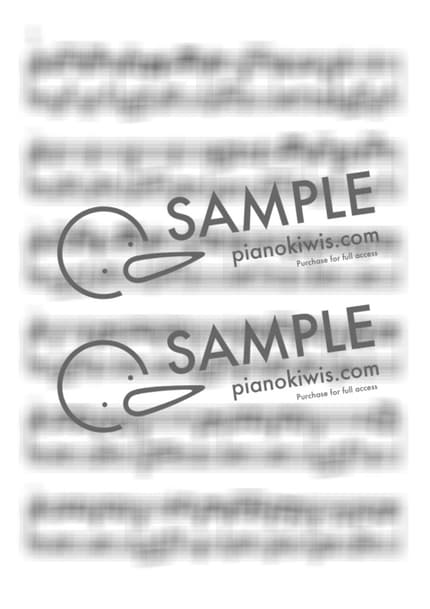 Score > Grace / 2단 악보 - Son KyungMin by PianoKiwis Sheet music image-1