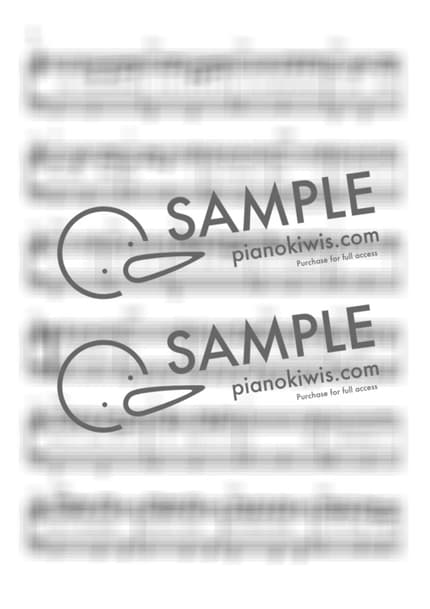 악보 > Ditto / 다장조 - NewJeans by 라니스코어 악보 이미지-1