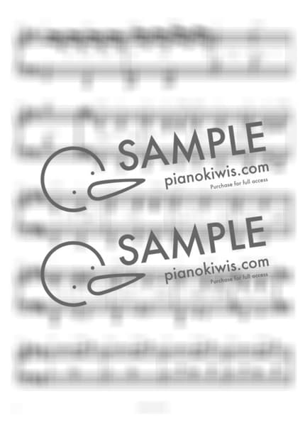 Score > Akuma no Ko / 피아노 반주 - Ai Higuchi · Attack on Titan ED by 피아노정류장 Sheet music image-1