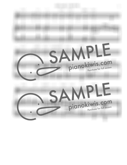 Score > Away in a Manger '114장' / 3단악보 - J. R. Murray · Hymns by 나건반 Sheet music image-4