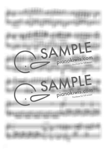 악보 > 어느 여름날 (あの夏へ) / 고급 버전 - 히사이시 조 · 센과 치히로의 행방불명 OST by 핑크피아노 PINKPIANO 악보 이미지-1