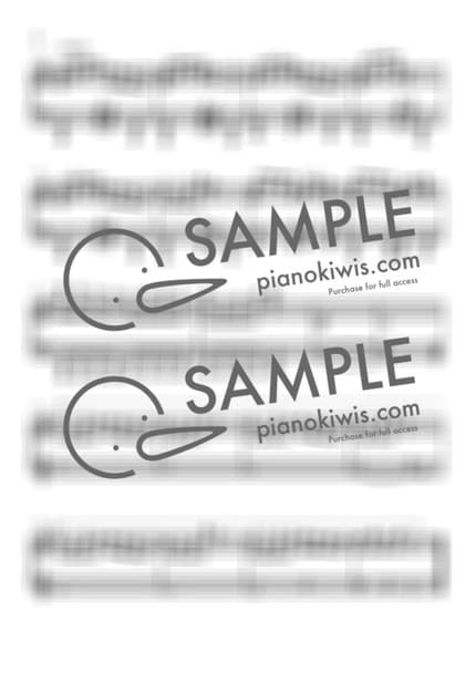 악보 > 서울 지하철 진입음 / 중급 - 최귀섭 by 피아노키위즈 악보 이미지-1