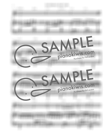 Score > Sing Them Over Again to Me '200장' / 3단악보 - P. P. Bliss · Hymns by 나건반 Sheet music image-3