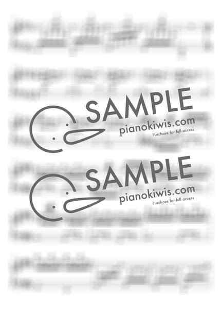 악보 > 코우를 쫓아 (コウを追いかけて) / 고급 악보 - 사카모토 히데카즈 · 물에 빠진 나이프 OST by 핑크피아노 PINKPIANO 악보 이미지-2