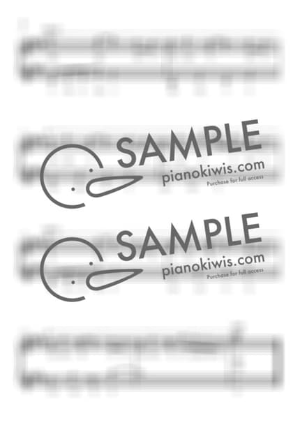 Score > Outside Intro / Intermediate - Inside Out OST by My Favorite Piano Sheet music image-1