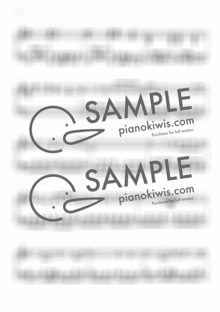 악보 > 세상이 끝날 때까지는 (世界が終るまでは…) / 슬램덩크 OST - WANDS · 슬램덩크 OST by 제이오 악보 이미지-1