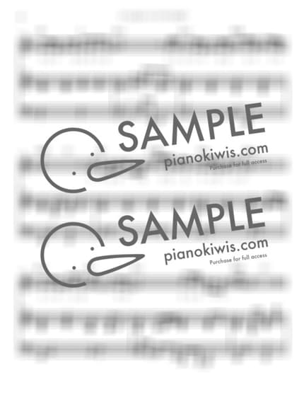 악보 > 오직 주의 은혜만 / 피아노 반주 Fkey - WELOVE by 건반자매 악보 이미지-3