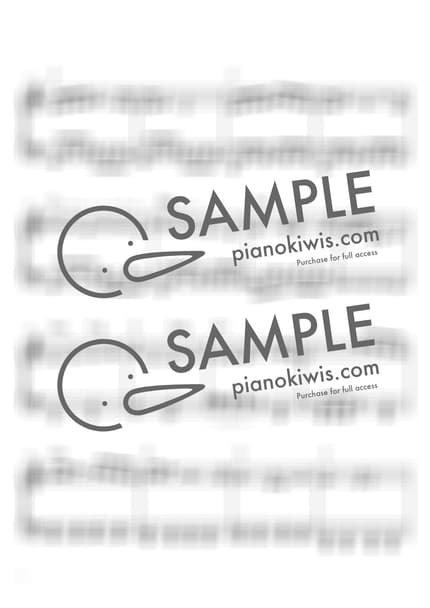 악보 > 잔향산가 (残響散歌) / 조금 쉬움 - Aimer · 귀멸의 칼날 OP by 아이올라 악보 이미지-1