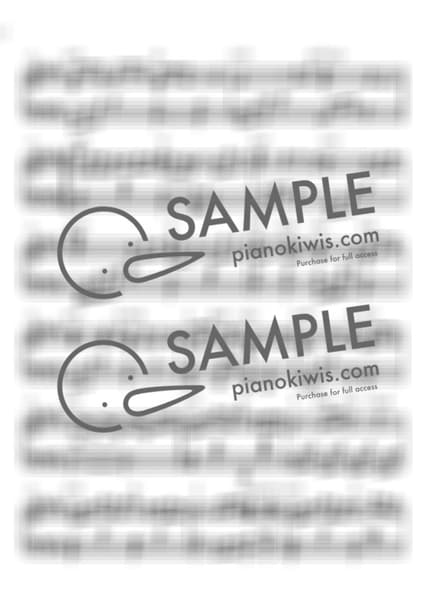 Score > blue / Jazz Piano ver. - yung kai by 피아노모먼트 PianoMoment Sheet music image-1