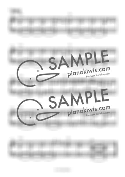 악보 > 요람 (Wiege) - 6FU;, BL8M · 에일리언 스테이지 OST by 스페셜키 악보 이미지-3