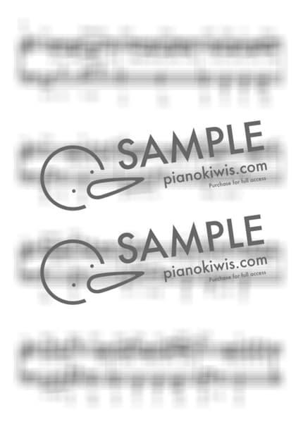 Score > Coming Of Age Story / Intermediate - LEE MU JIN by My Favorite Piano Sheet music image-3