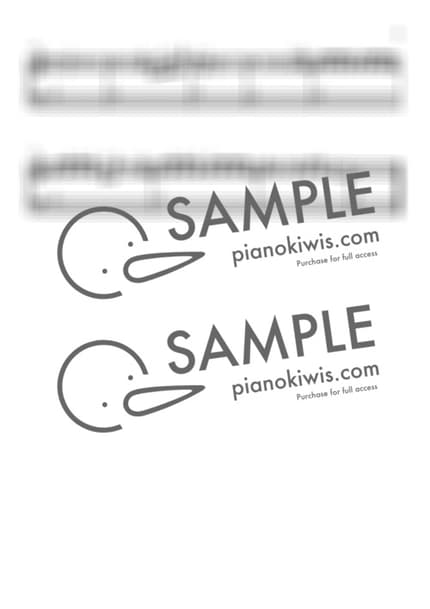 Score > Where Our Blue Is / Beginner - Tatsuya Kitani · Jujutsu Kaisen OP by PianoKiwis Sheet music image-2