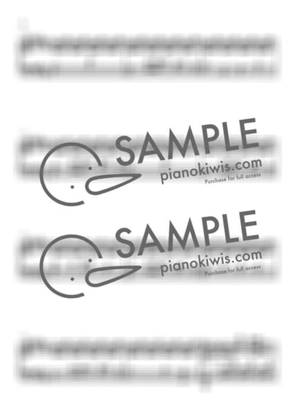 악보 > Sparkle / 고급 악보 - RADWIMPS · 너의 이름은 OST by My Favorite Piano 악보 이미지-1