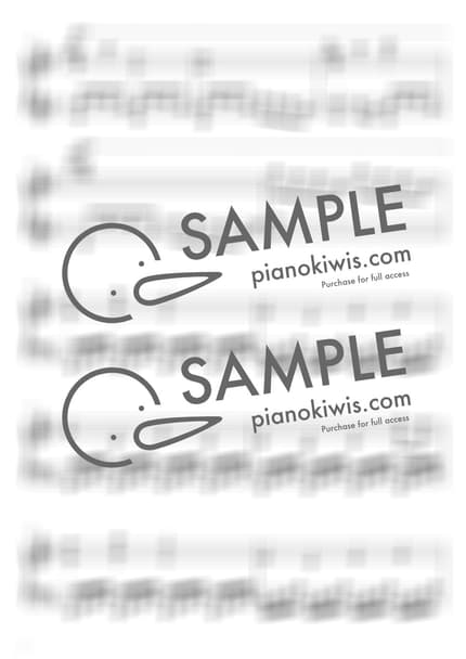 Score > Kamado Tanjiro no Uta / Advanced - Go Shiina · Demon Slayer OST by 핑크피아노 PINKPIANO Sheet music image-1