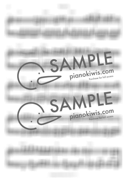 악보 > 백화요란 (百花繚乱) - 이쿠타 리라 · 약사의 혼잣말 OP by KeyNomad 악보 이미지-5